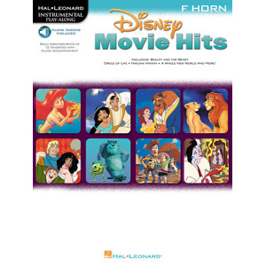 Disney Movie Hits para Trompa Harmonia Fa (Livro/Audio)